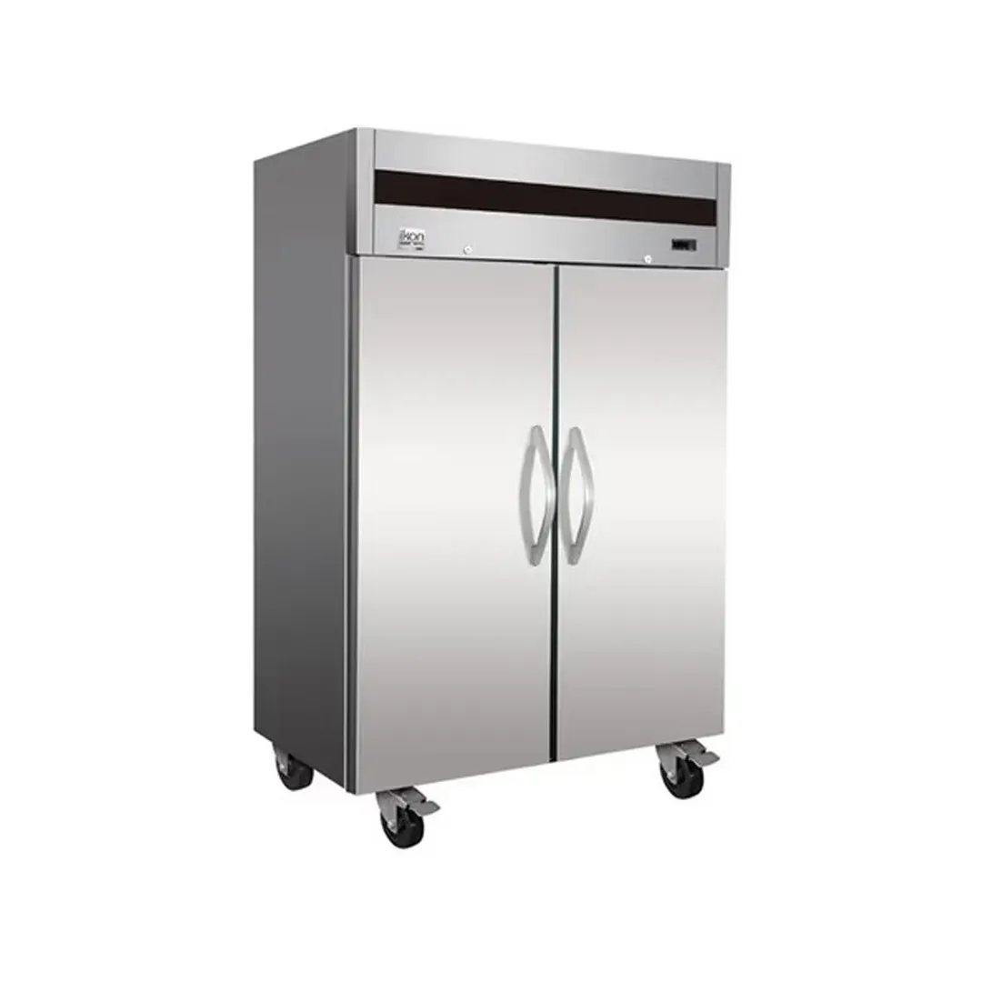 IKON IT56F 53-9/10" 2-Solid Door Reach-In Freezer, Top Mounted, Stainless Steel, 49 cu. ft.
