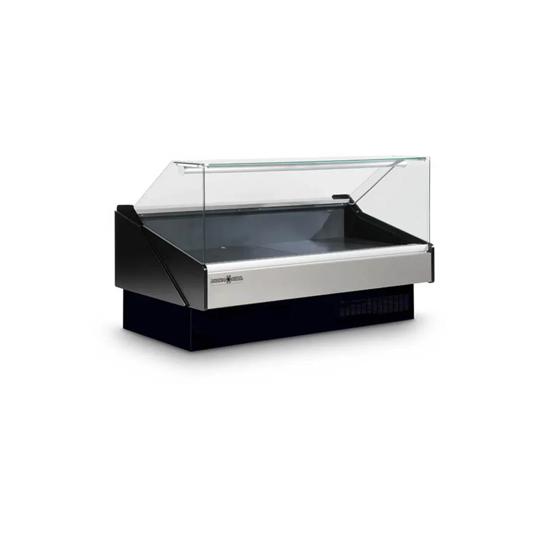 Hydra-Kool KFM-FG-100-S 101" Single Duty Flat Refrigerated Meat Display Case