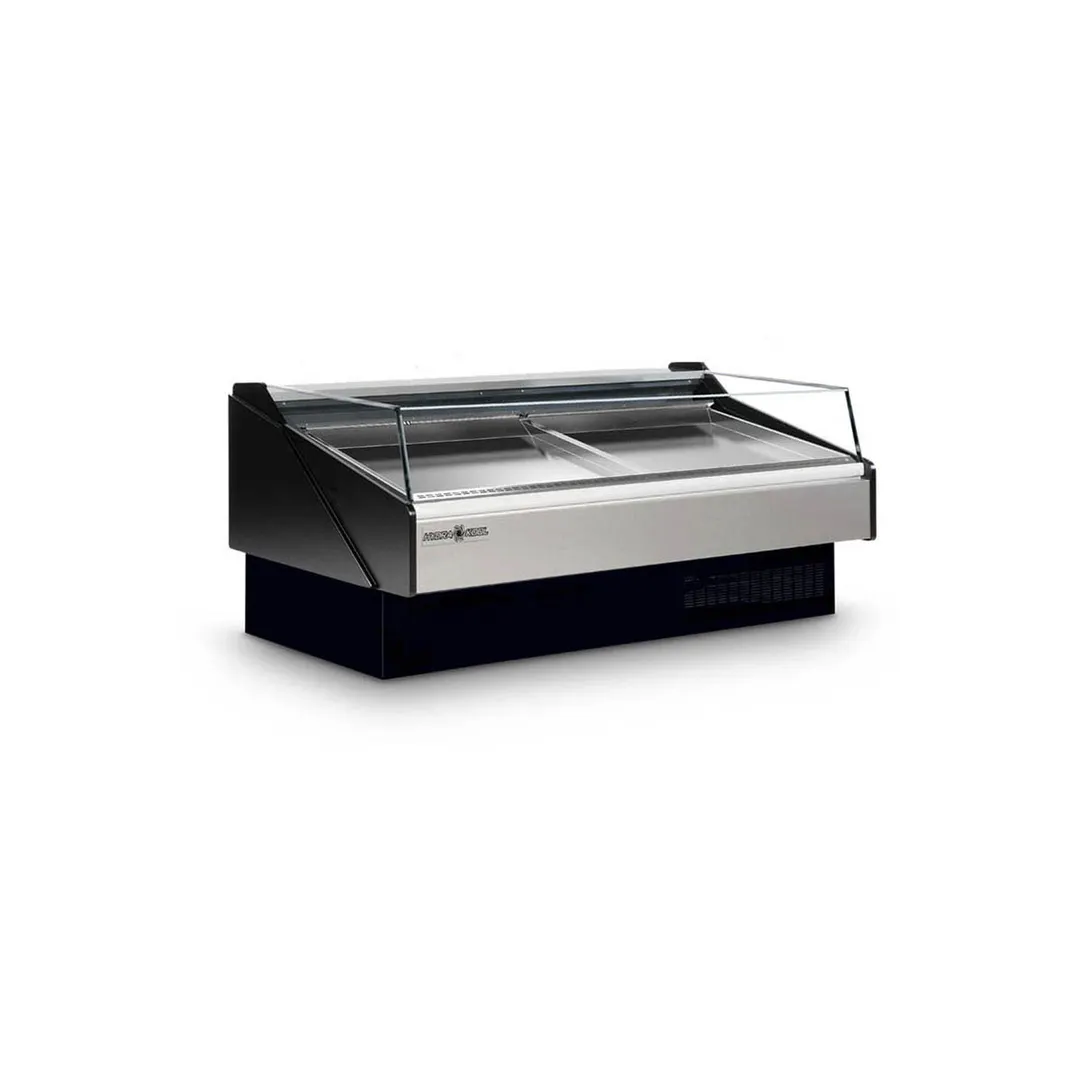 Hydra-Kool KFM-SO-100-S 101" Open Refrigerated Seafood Display Case
