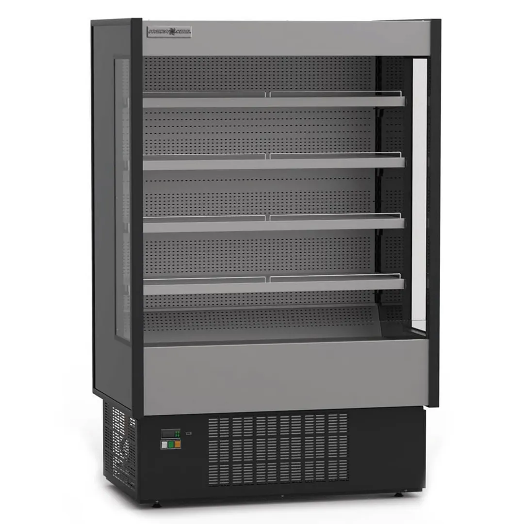 Hydra-Kool KGH-OF-80-S 78" Vertical Open Air Merchandiser, Self-Contained, 4 Shelves, 46.6 cu. ft.