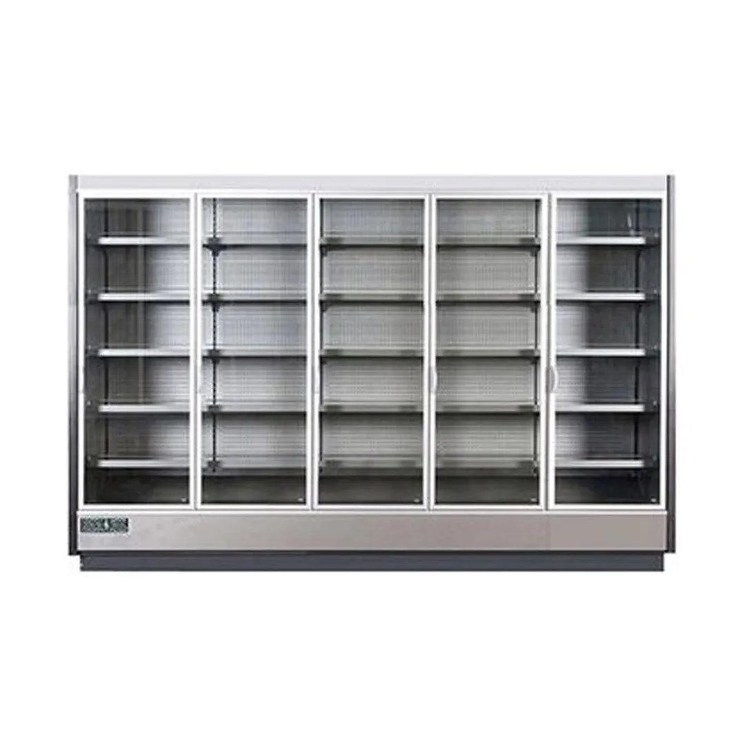Hydra-Kool KGV-MD-5-R 123" Five Door Remote Merchandiser Refrigerator, 94 cu. ft.