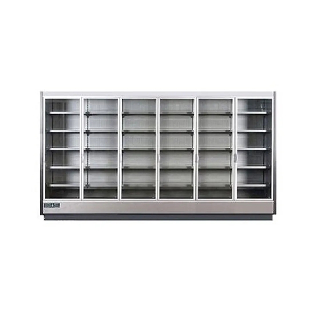 Hydra-Kool KGV-MD-6-R 147" Six Door Remote Merchandiser Refrigerator, 112.7 cu. ft.