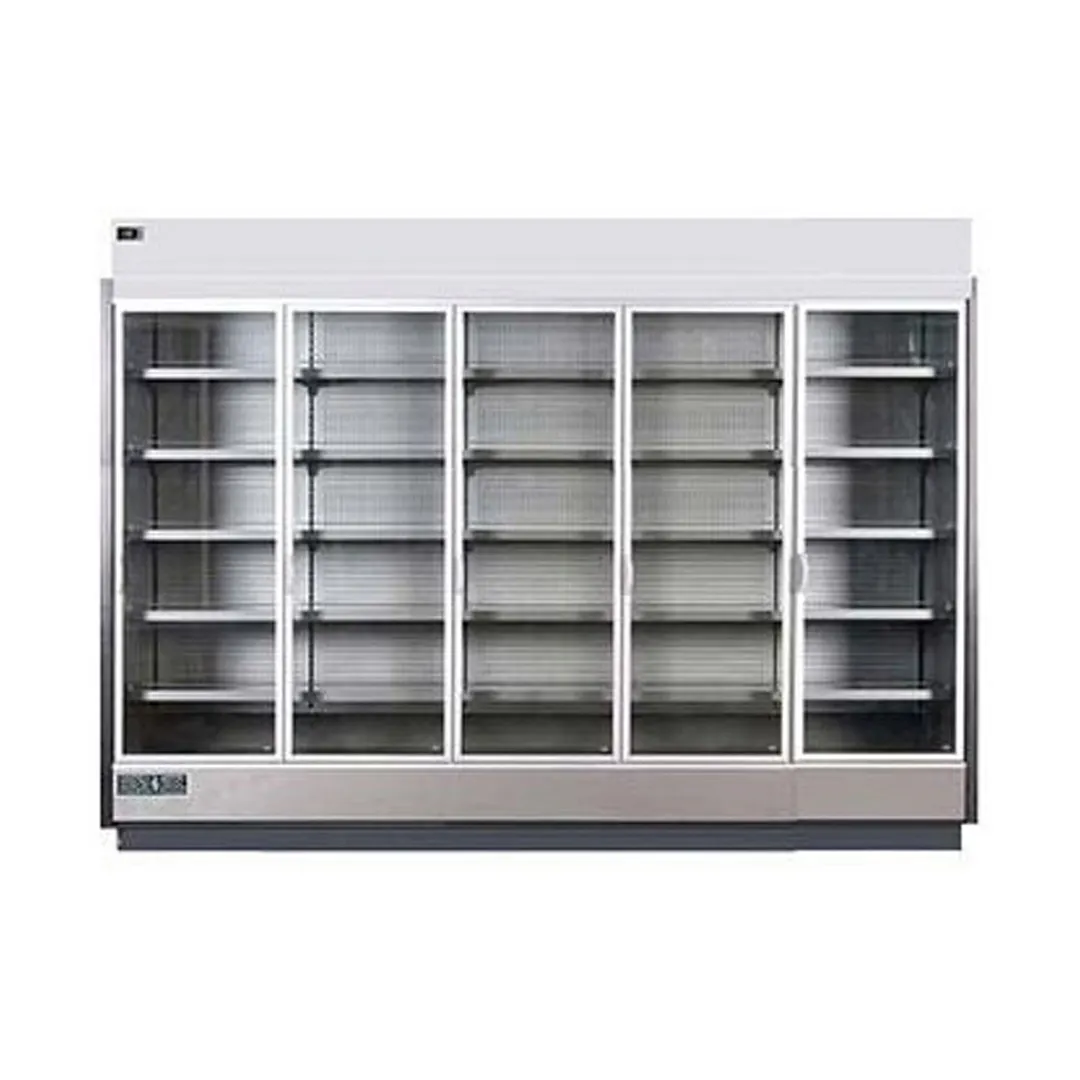 Hydra-Kool KGV-MR-5-S 123" Five Door Merchandiser Refrigerator, Rear-Loading, 94 cu. ft.