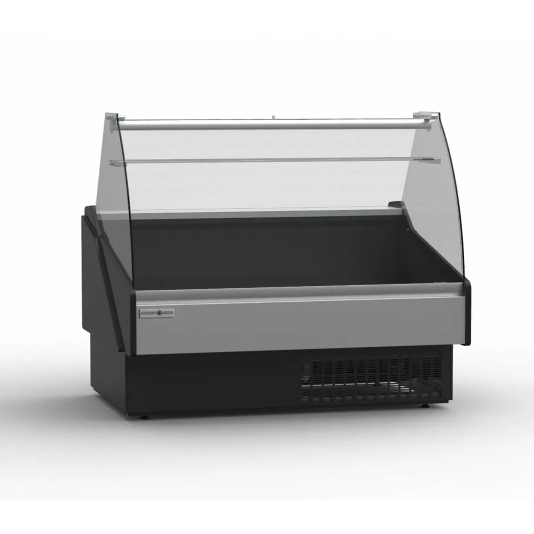 Hydra-Kool KPM-CG-60-S 60" Curved Refrigerated Deli Display Case, Self-Contained