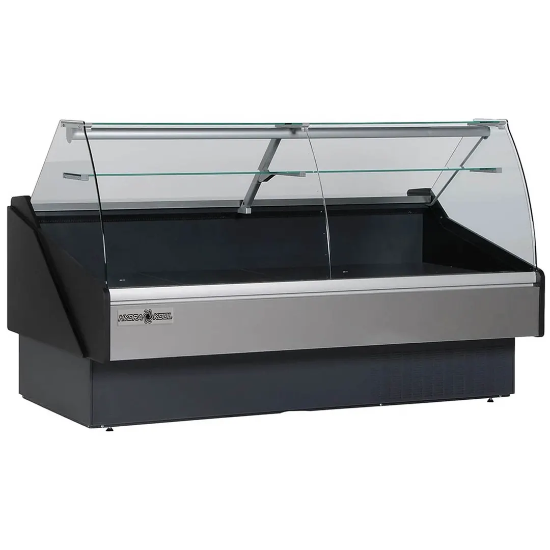 Hydra-Kool KPM-CG-80-S 78" Curved Refrigerated Deli Display Case, Self-Contained