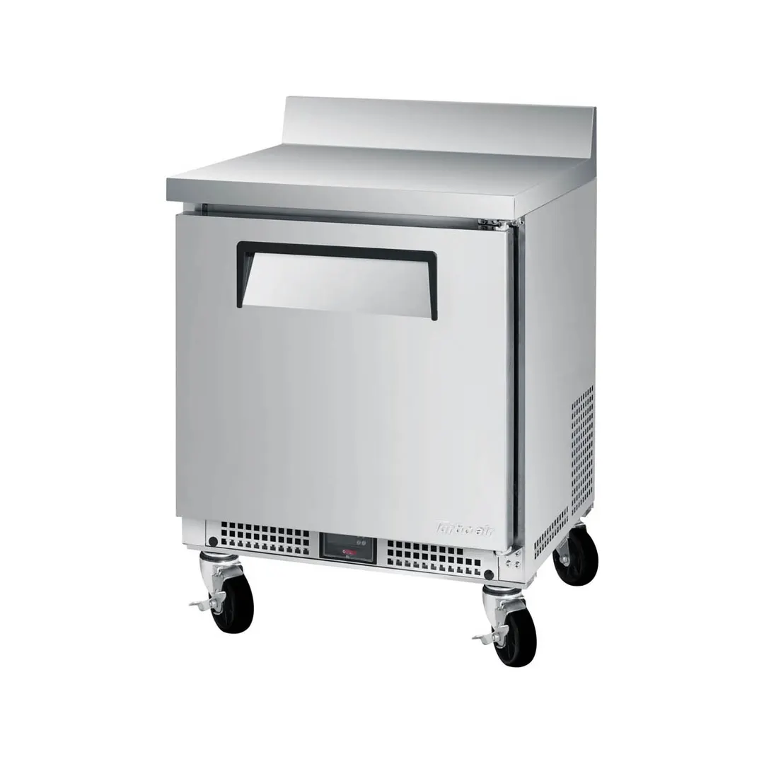 Turbo Air MWR-24S-N6 24" 1-Section Worktop Refrigerator w/ 1 Door, 2.85 cu. ft.