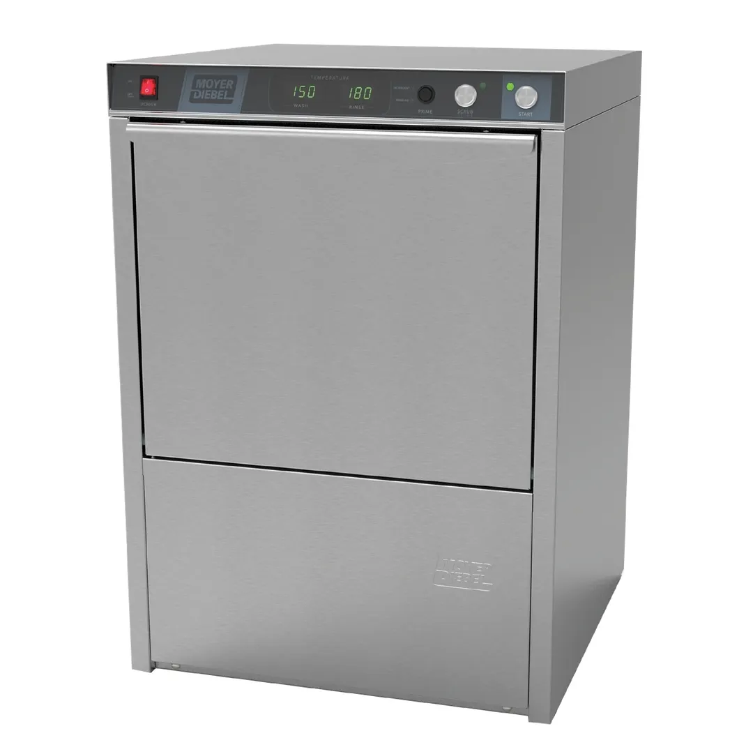 Moyer Diebel 201HT 24" Undercounter Dishwasher,25 Racks/Hr-38 Gal/Hr-High Temp w/Booster