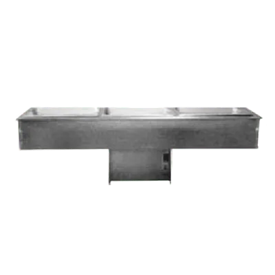 Delfield N8146NBP Two Pan Drop In Refrigerated Cold Food Well