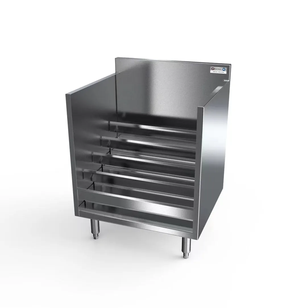 NBR Equipment LDC-3021 Underbar Liquor Bottle Display Unit, 35 Bottle Capacity