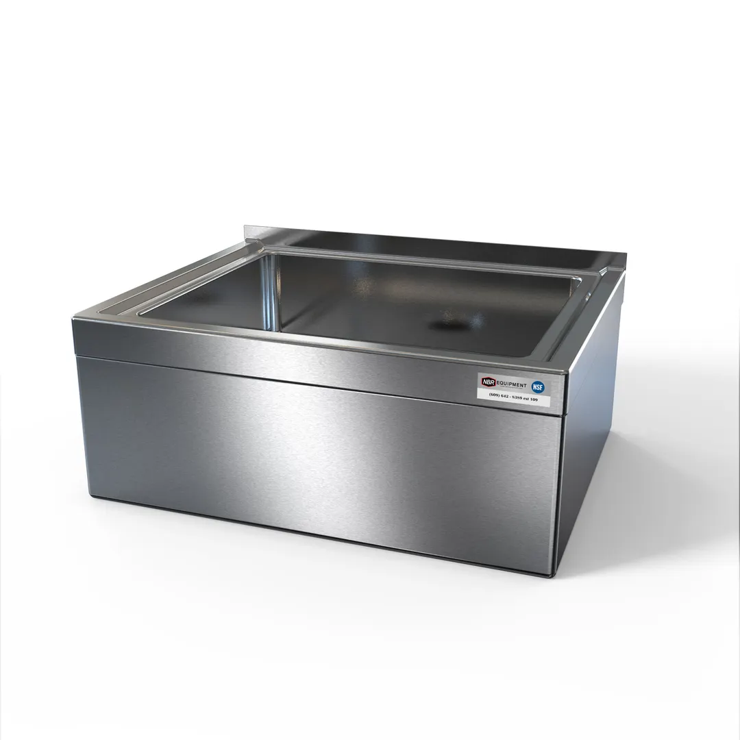 NBR Equipment MOP-242412 Mop Sink, Floor Mount