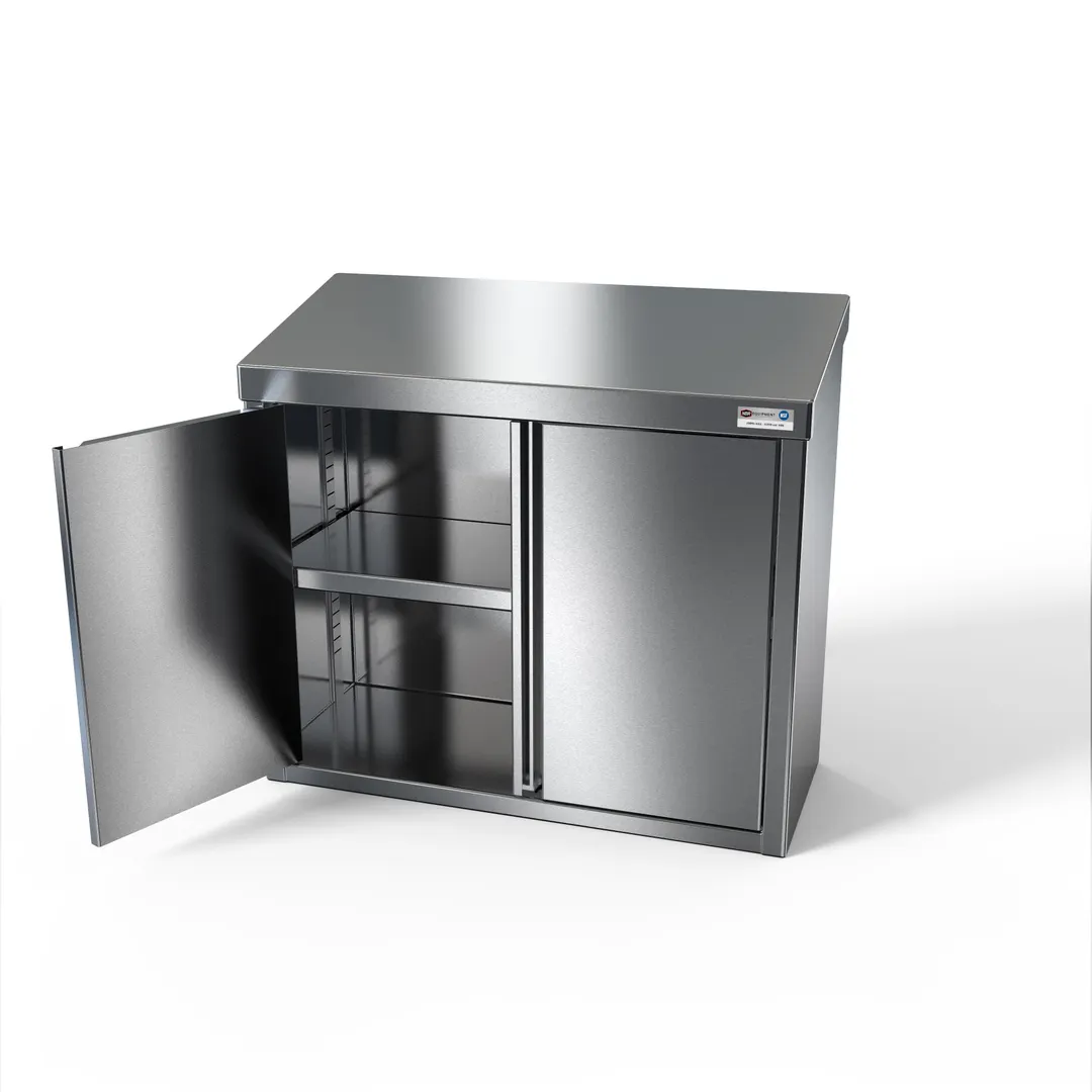 NBR Equipment WCH-1536 36" Stainless Steel Wall Mount Cabinet w/ Hinged Doors