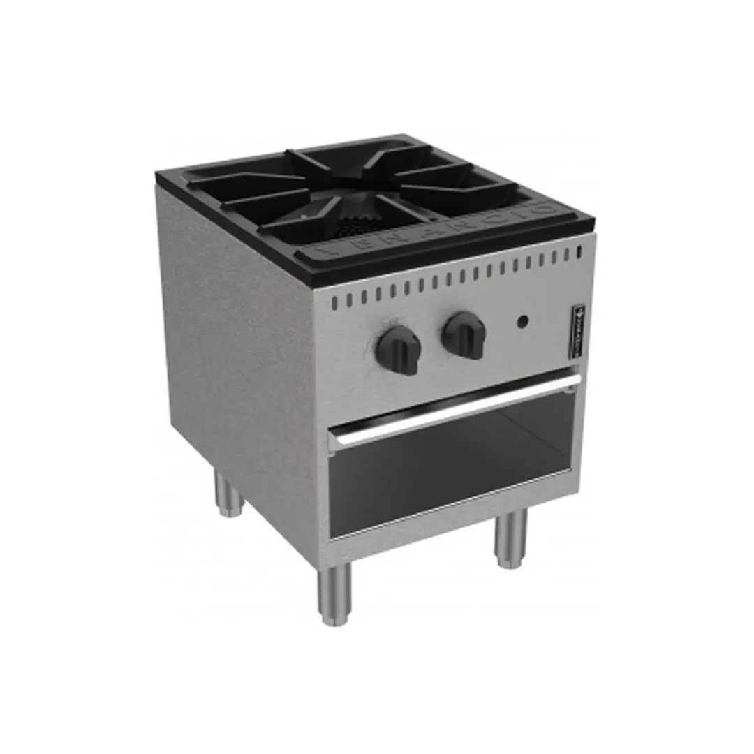 Venancio USA PSP181G-CB 18" Gas Stock Pot Range with (1) Three Ring Burner, 90.000 BTU