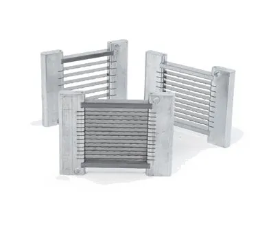 Nemco 536-1 1/4" Replacement Blades Set for Easy Chopper II & 3, Vegetable Slicer Cutter Parts