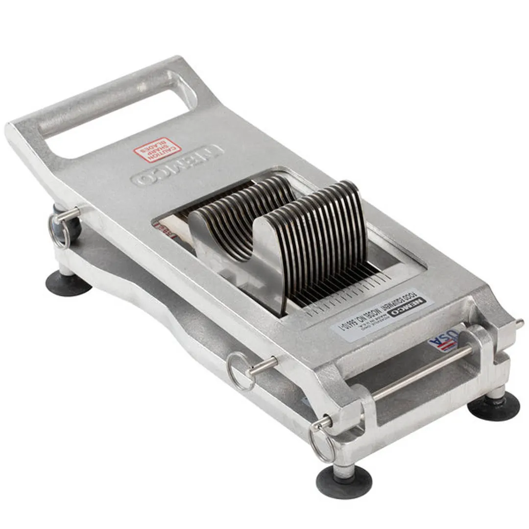 Nemco 56610A-1 Manual Roma Tomato Slicer with 3/16"  Slice and Scalloped Blade