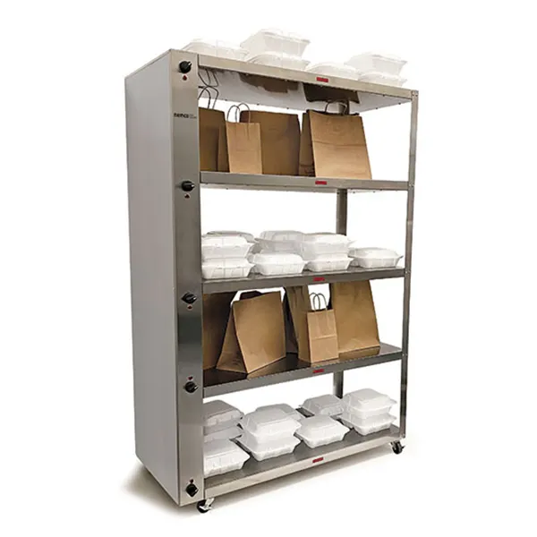 Nemco 6302-2 To-Go Shelf, Electric, 41-3/8"W X 20-1/8"D X 20-1/16"H