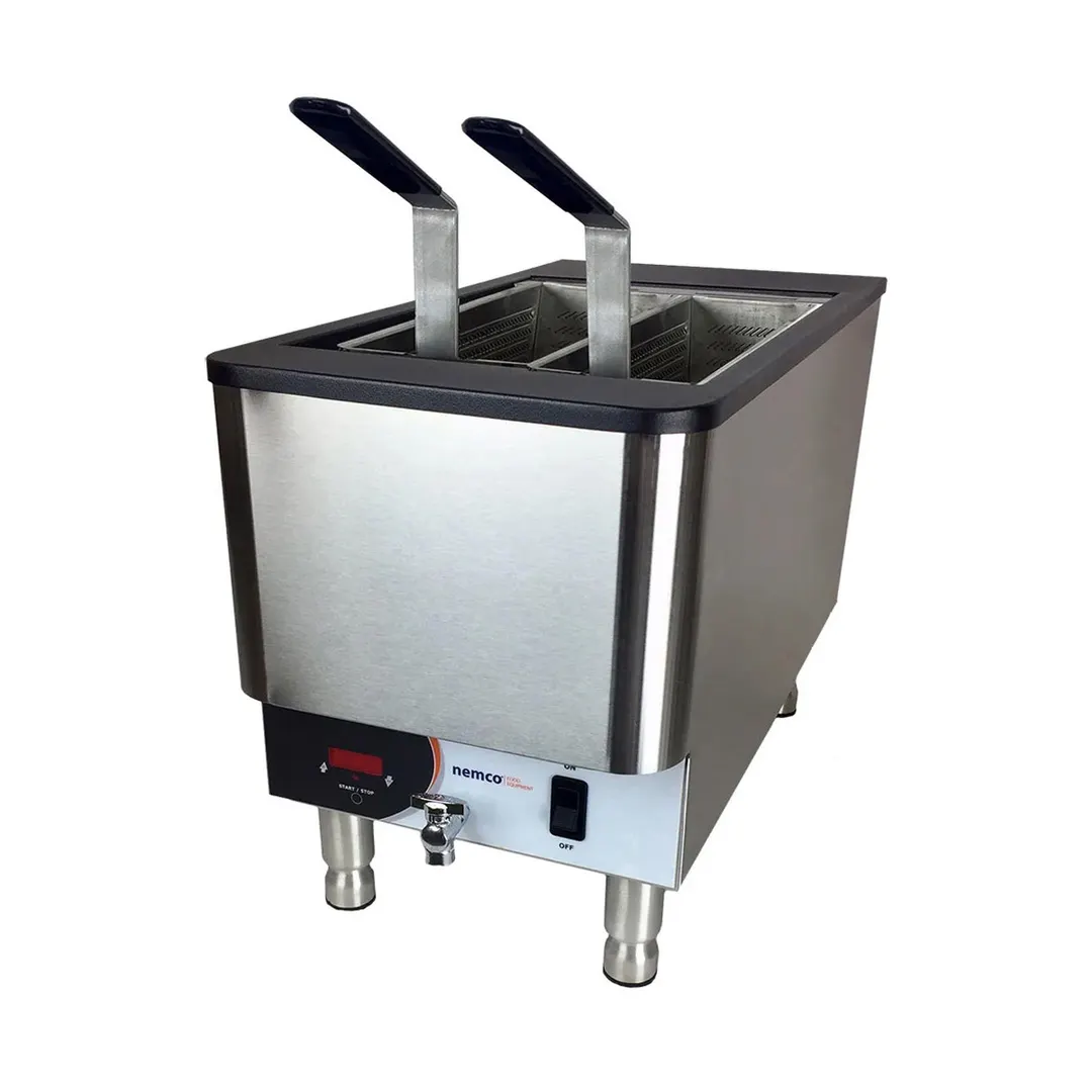 Nemco 6760-240 2.5 Gallon Electric Pasta Cooker, Single Tank, 240V