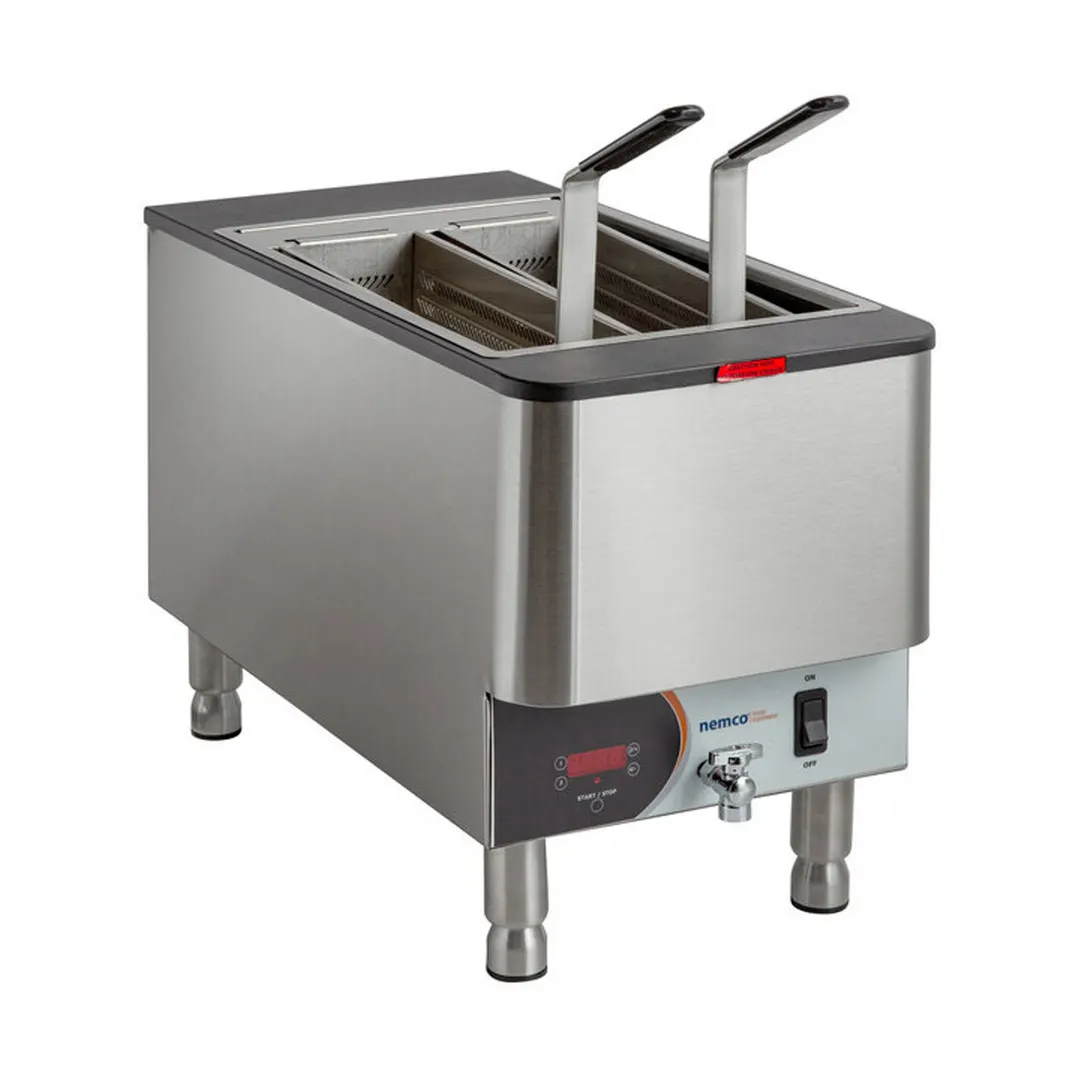 Nemco 6760-240 2.5 Gallon Electric Pasta Cooker, Single Tank, 240V