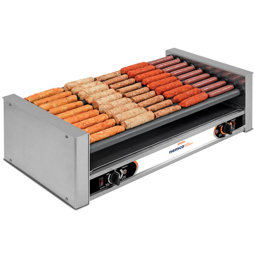 Nemco 8045SXW-SLT Roll-A-Grill® Hot Dog Grill, Roller-Type