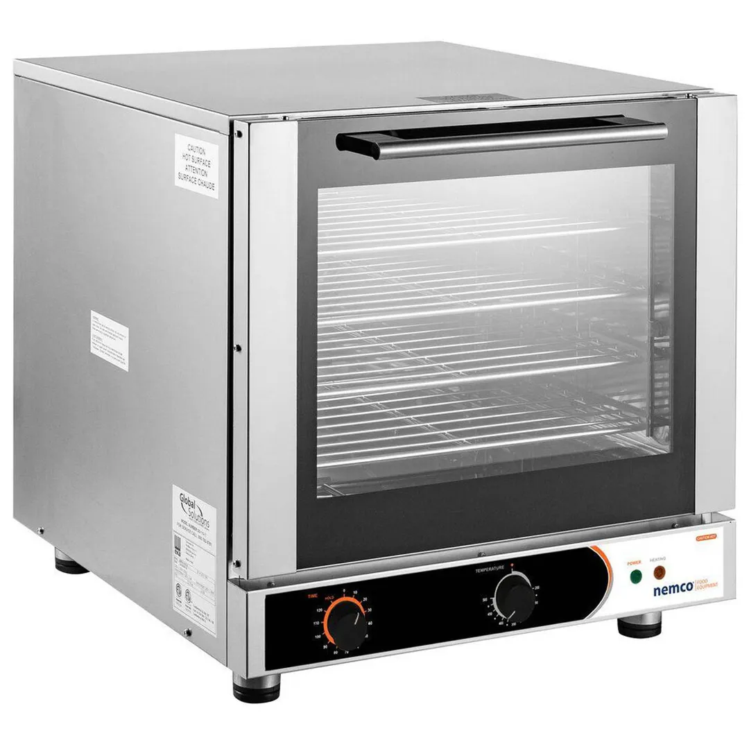 Nemco GS1110-17 Half-Size Electric Convection Oven w/ Manual Controls, Single Deck