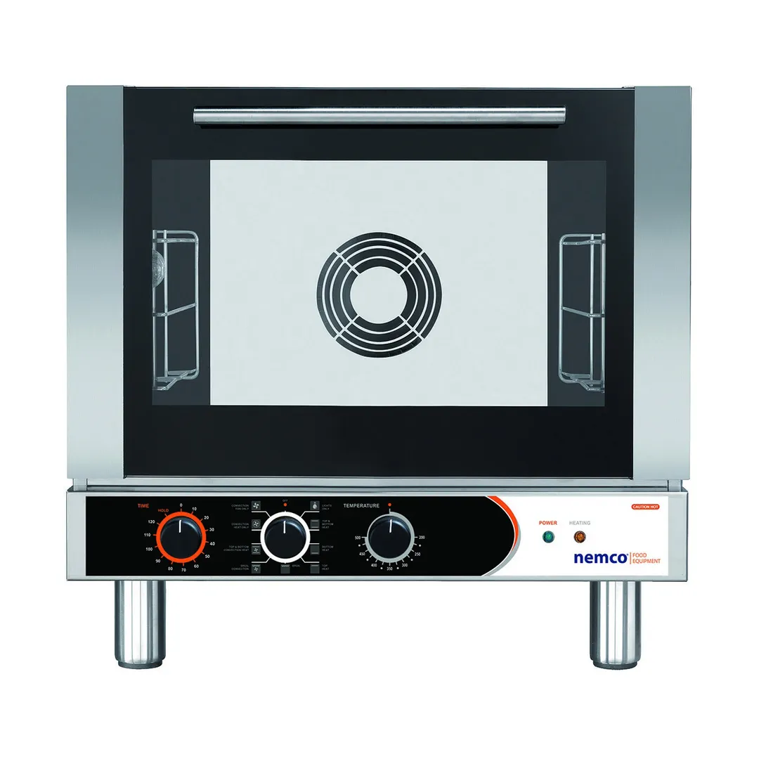 Nemco 6230 Half-Size Electric Convection Oven w/ Manual Controls, Single Deck