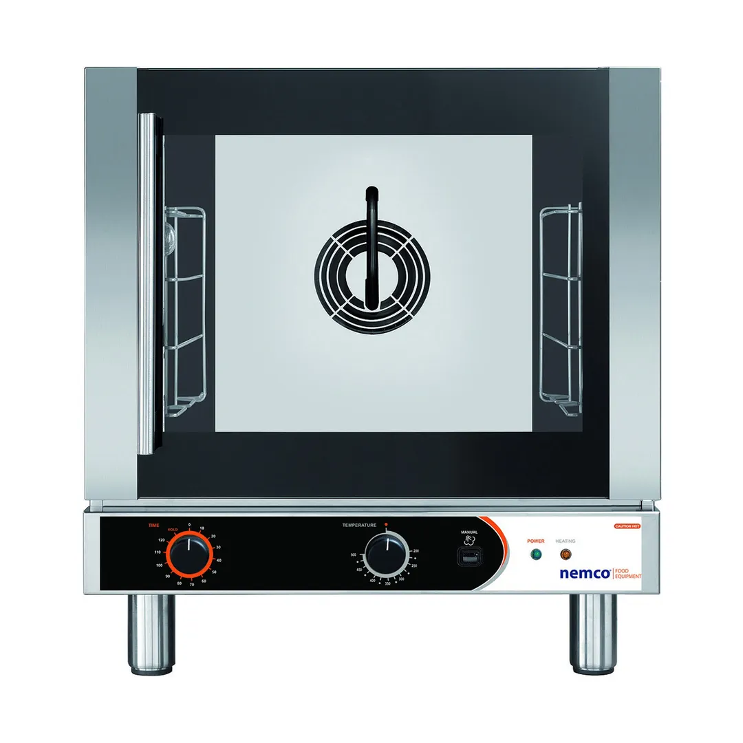 Nemco 6235 Half-Size Electric Convection Oven w/ Manual Controls, Single Deck