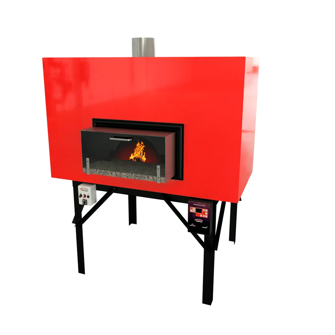 New York Brick Ovens 105 G Fire Show Series Gas Revolving Oven, 42" Inside Cooking Diameter