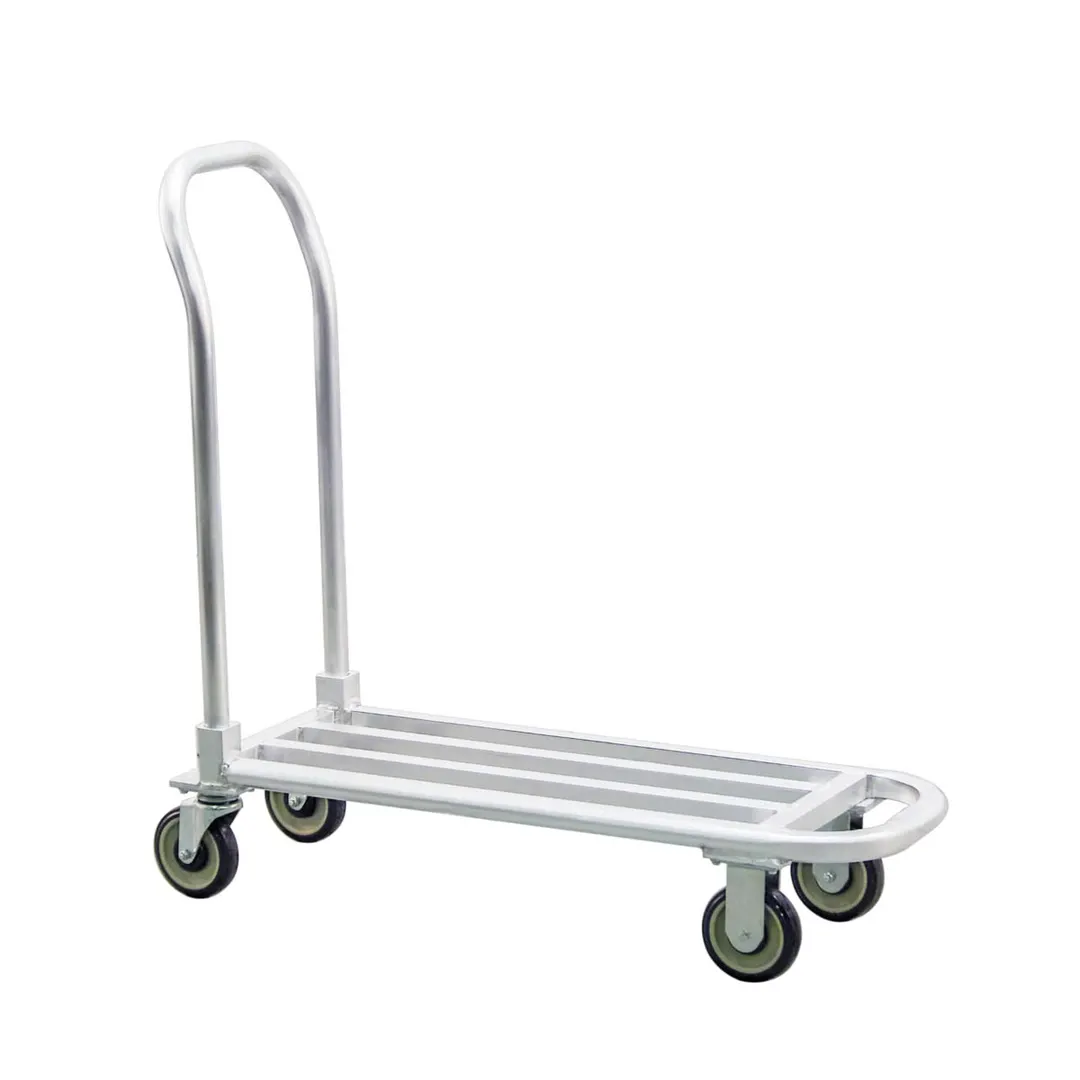 New Age 1184 Low Boy Platform Truck, 39"W x 14"D x 7-3/4"H, 1000 lbs, Welded Aluminum