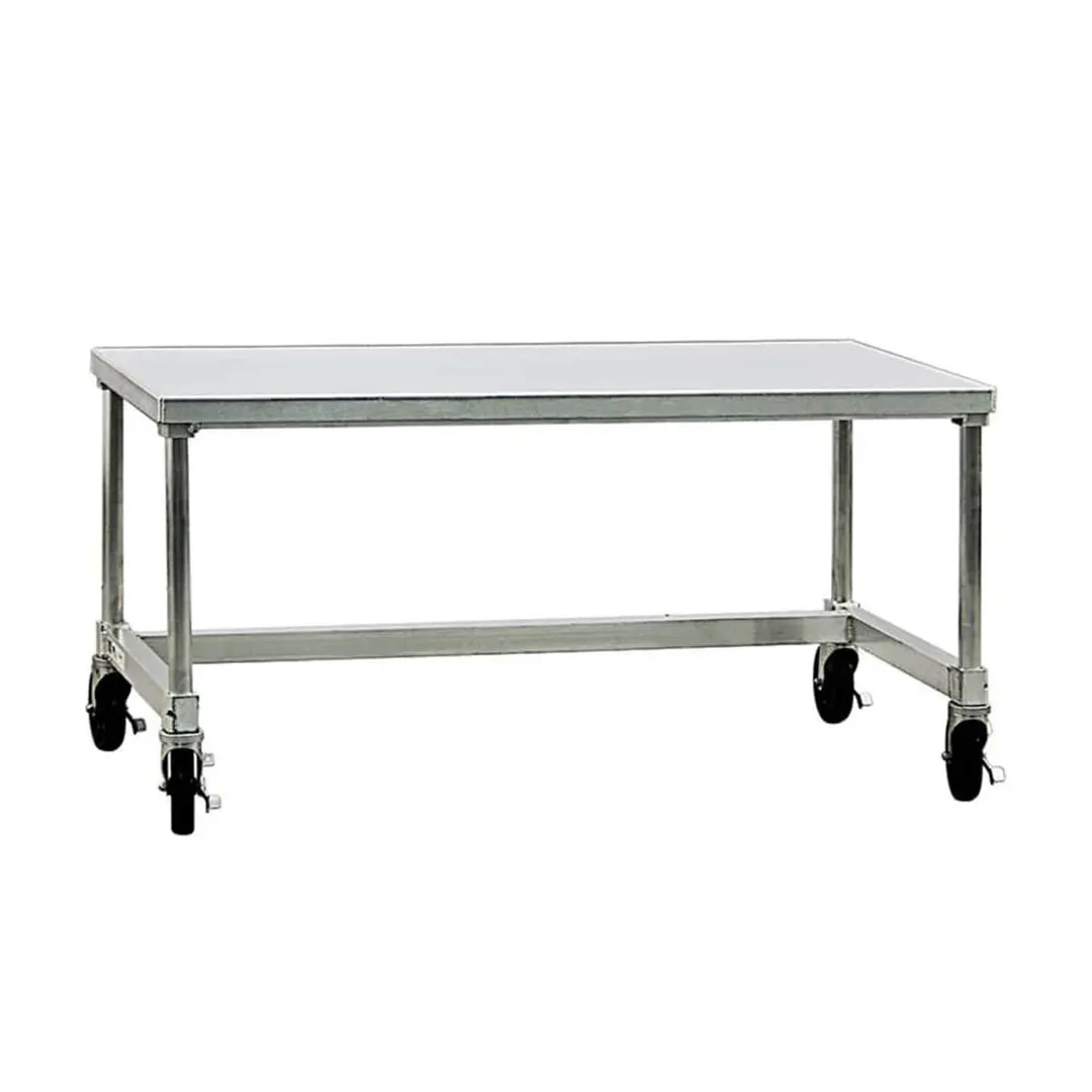 New Age 12448GSC Mobile Equipment Stand w/ Open Base, 48"Wx24"Dx24"H, 1000-lb. Capacity