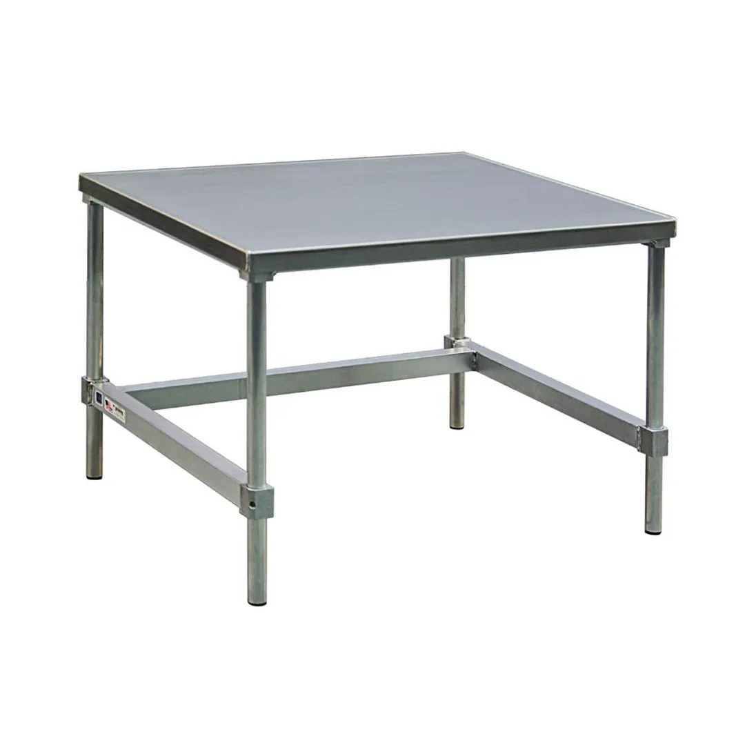 New Age 12460GS Mobile Equipment Stand w/ Open Base, 60"Wx24"Dx24"H, 1000-lb. Capacity