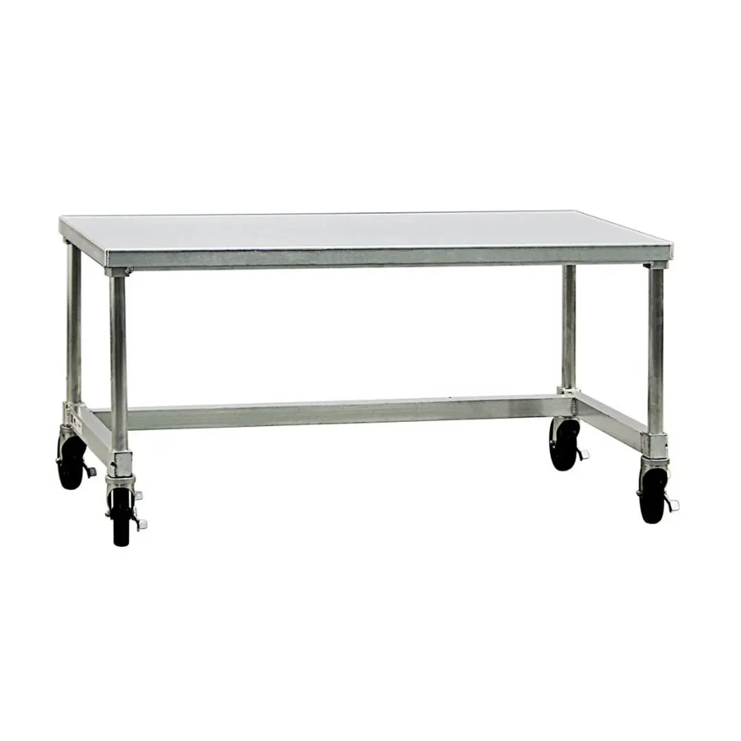 New Age 12472GSC Stationary Equipment Stand w/ Open Base, 72"Wx24"Dx24"H, 1000-lb. Capacity