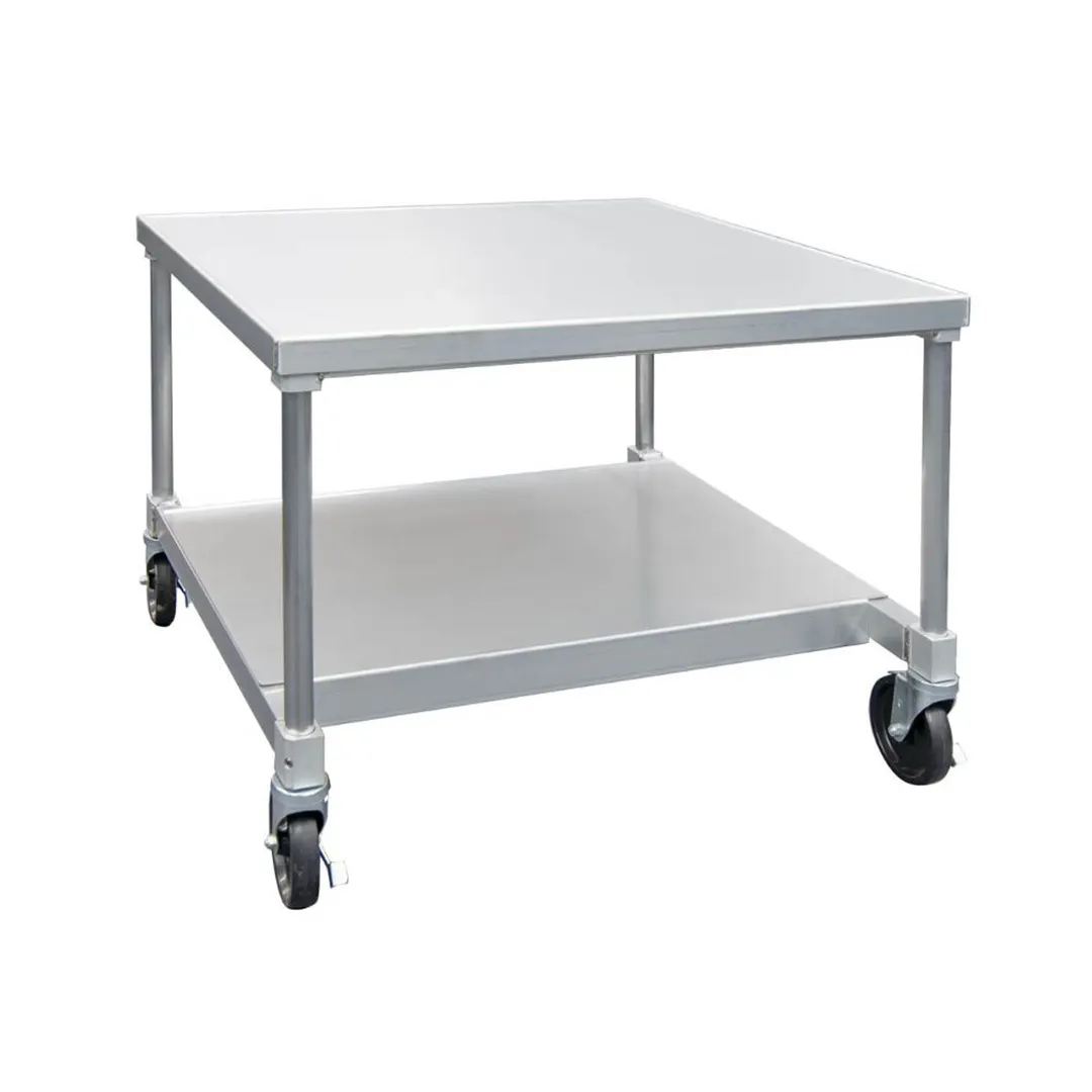 New Age 12472GSCU Mobile Equipment Stand w/ Undershelf, 72"Wx24"Dx24"H, 1000-lb Capacity