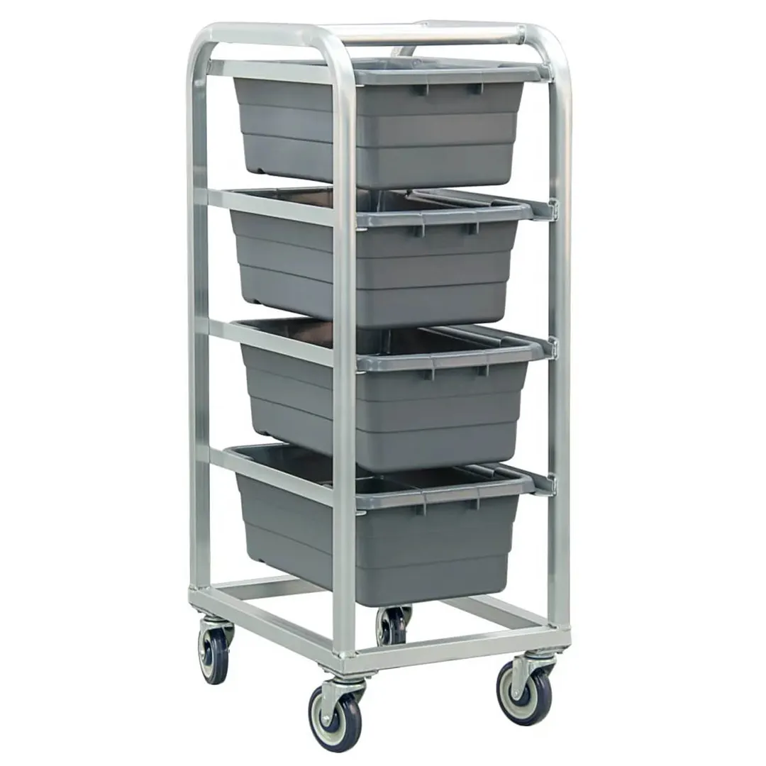 New Age 1262 Heavy Duty Aluminum Lug / Dolly Rack w/ 4 Lug Capacity