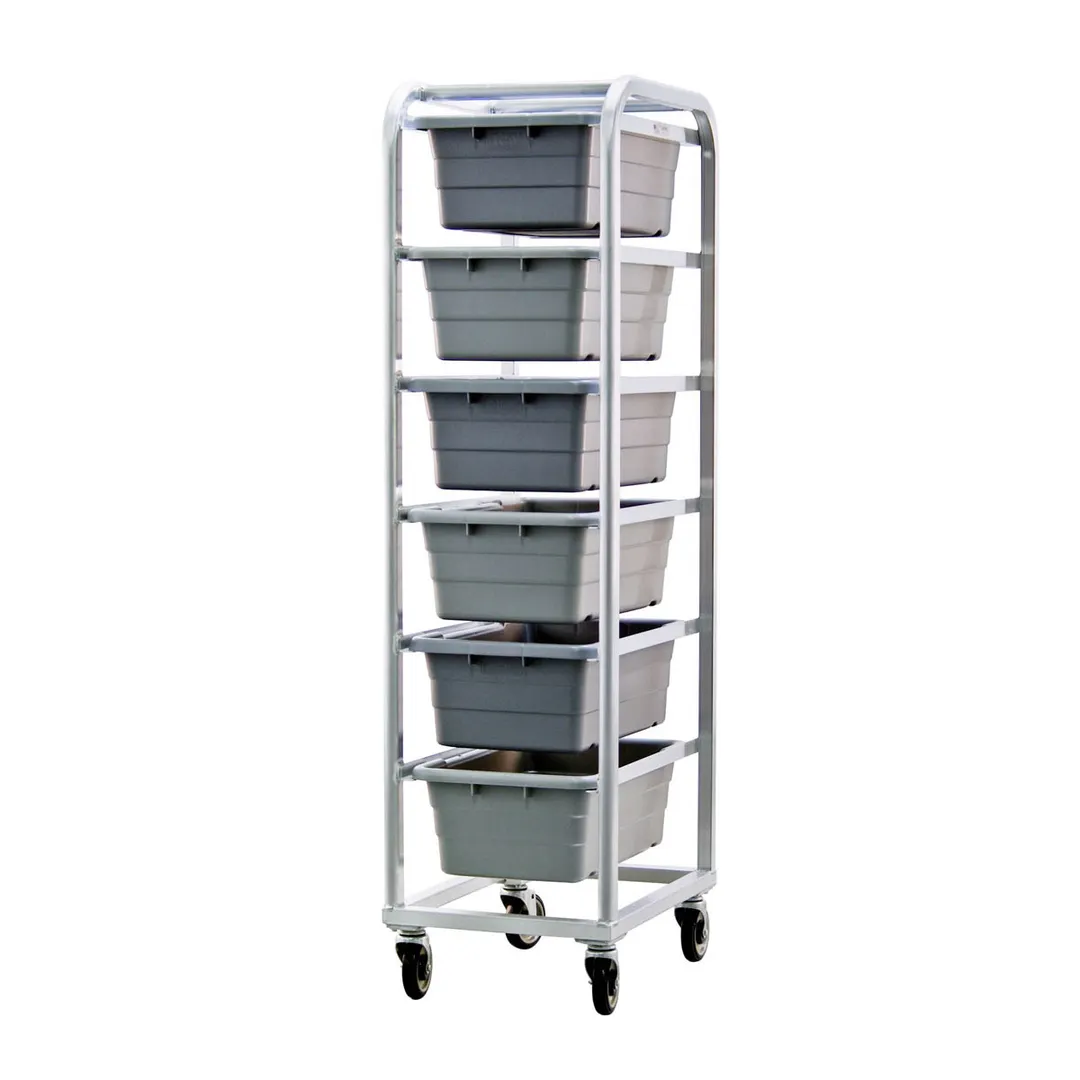 New Age 1263 Heavy Duty Aluminum Lug / Dolly Rack w/ 6 Lug Capacity