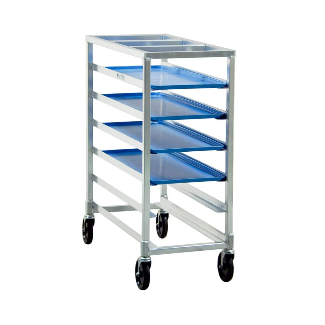 New Age 1346 End Load Mobile Platter Rack w/ 6 Platter Capacity