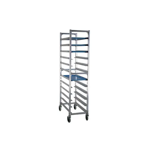 New Age 1350 End Load Mobile Platter Rack w/ 18 Platter Capacity