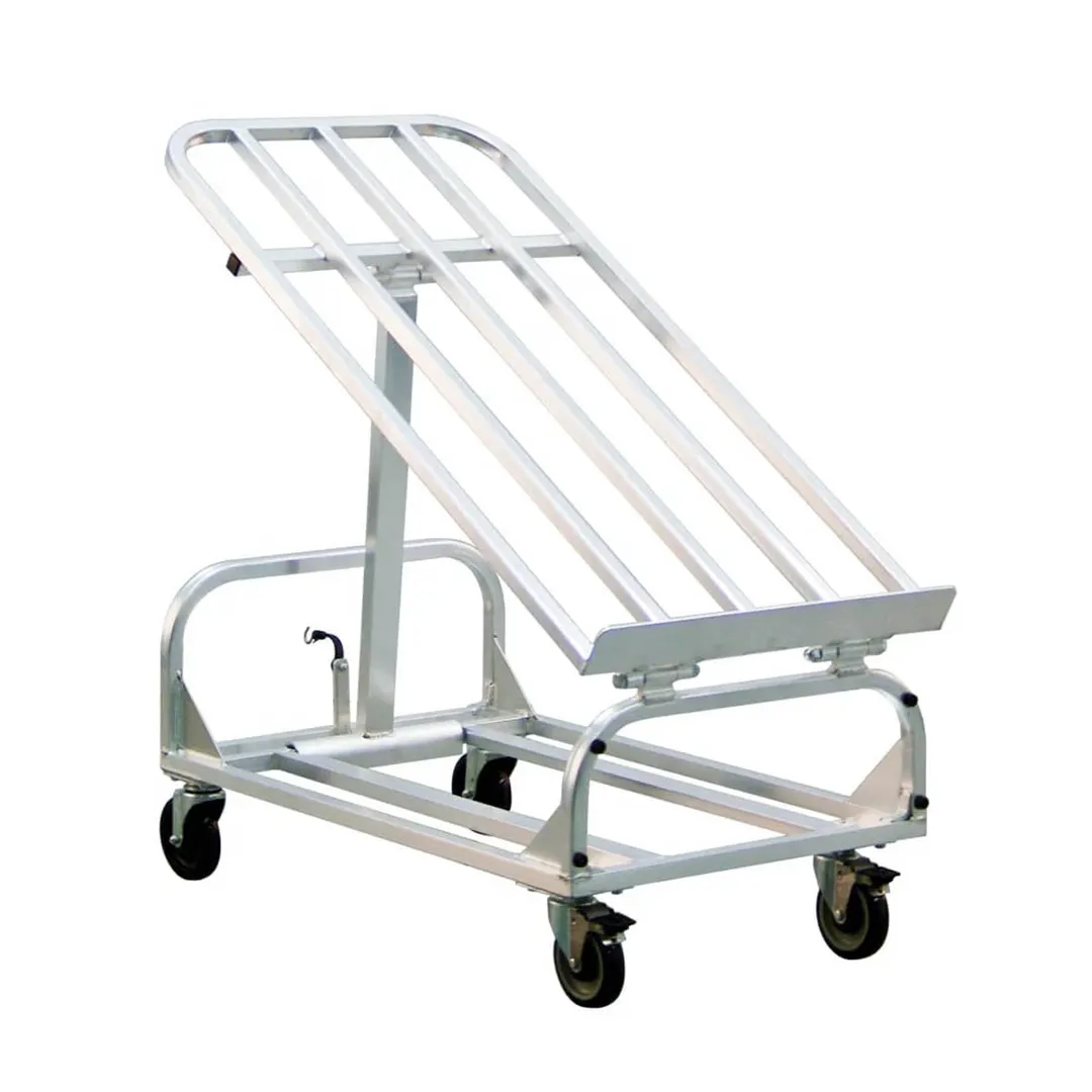 New Age 1407 Aluminum Merchandising & Display Rack w/ 1000 lb Capacity