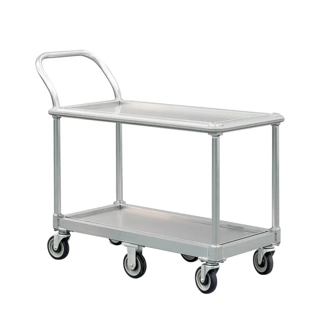 New Age Heavy Duty Aluminum Wet Produce Cart w/ 1200 lbs. Capacity - 1408