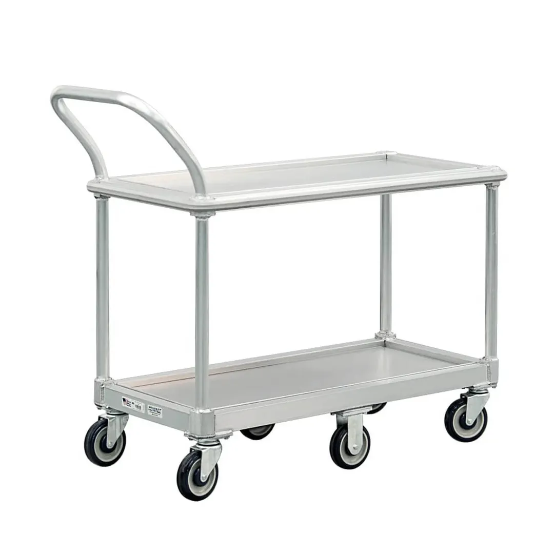 New Age Heavy Duty Aluminum Wet Produce Cart w/ 1200 lbs. Capacity - 1408