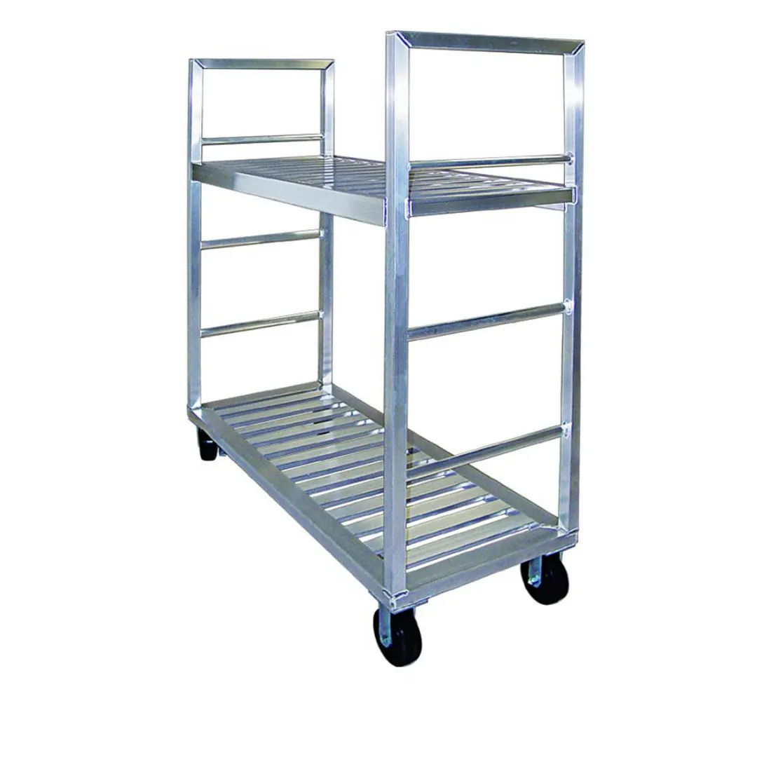 New Age 1430 Uni-T Truck, 2000 lbs, 24x58 2-Shelf Aluminum NSF Mobile Truck