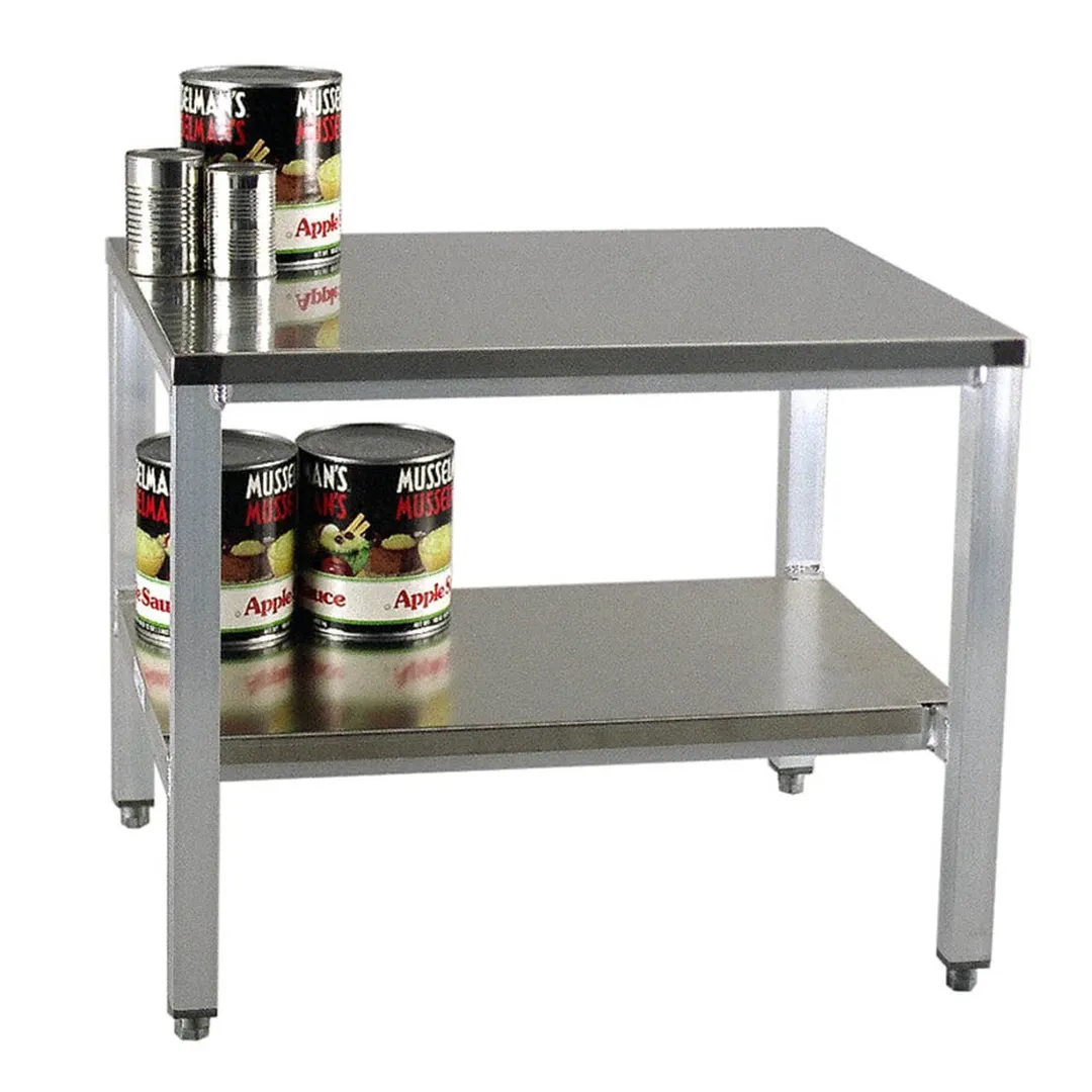 New Age 24ESS29 Stationary Equipment Stand w/ Open Base, 24"Wx29"Dx24"H, 1000-lb Capacity