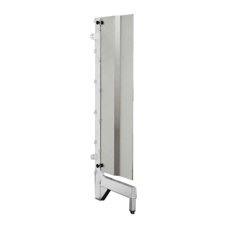 New Age 51233 Horizontal Cantilever Divider, 60in, Solid Aluminum, for Freestanding and Wall/Ceiling Mounted Units