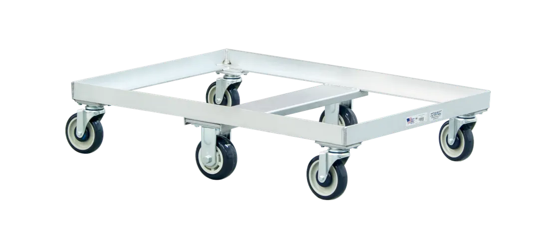 New Age 51619 Aluminum Mobile Dolly Lug with 14 Bushel