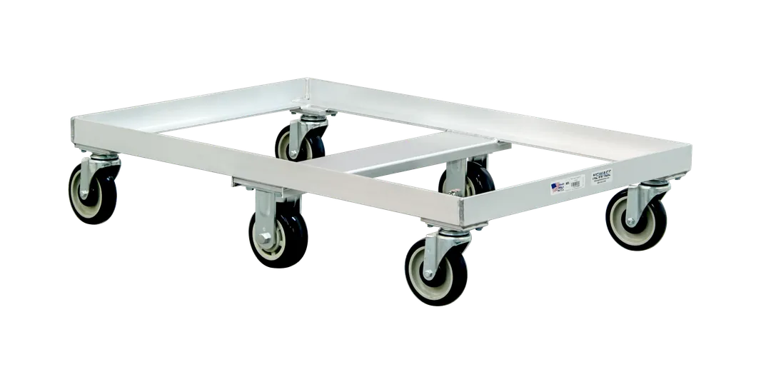 New Age 51620 Aluminum Mobile Dolly Lug with 16 Bushel