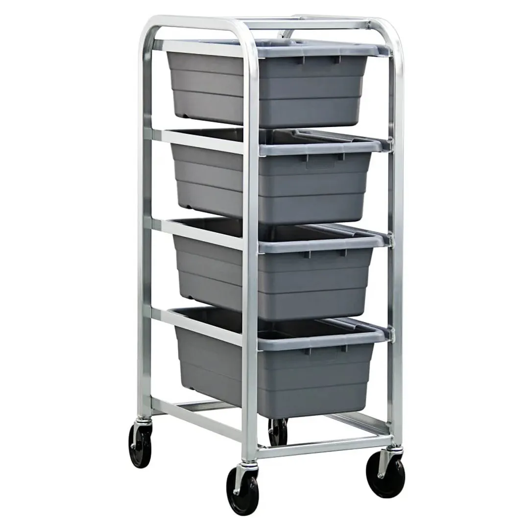 New Age 6262 All Welded Aluminum Mobile Lug / Dolly Rack w/ 4 Lug Capacity