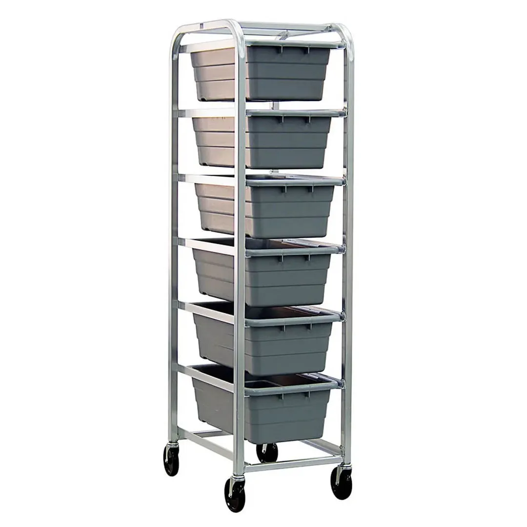 New Age 6263 All Welded Aluminum Mobile Lug / Dolly Rack w/ 6 Lug Capacity