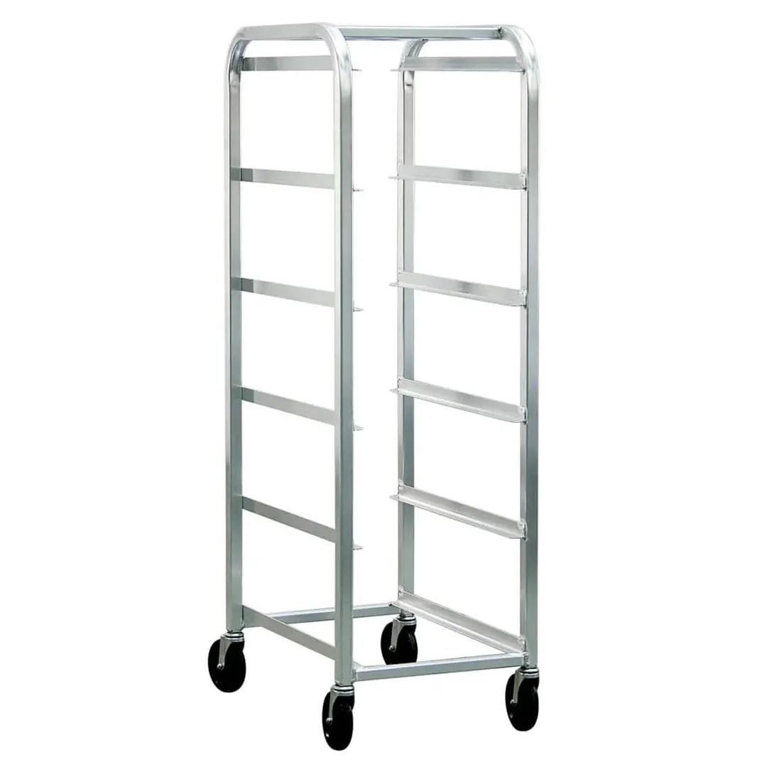 New Age 97253 All Welded Aluminum Mobile Lug / Dolly Rack w/ 5 Lug Capacity