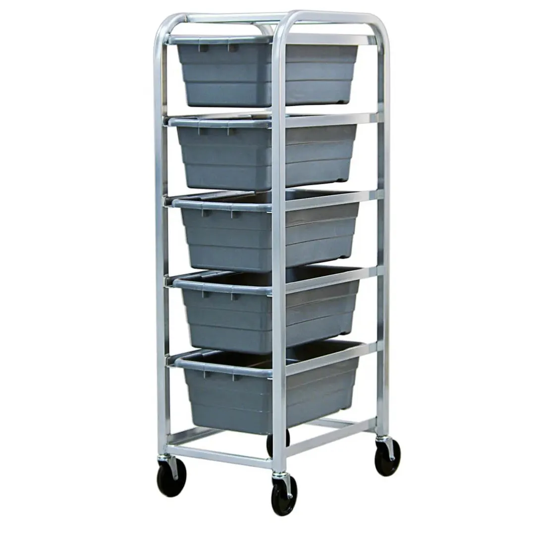 New Age 97253 All Welded Aluminum Mobile Lug / Dolly Rack w/ 5 Lug Capacity