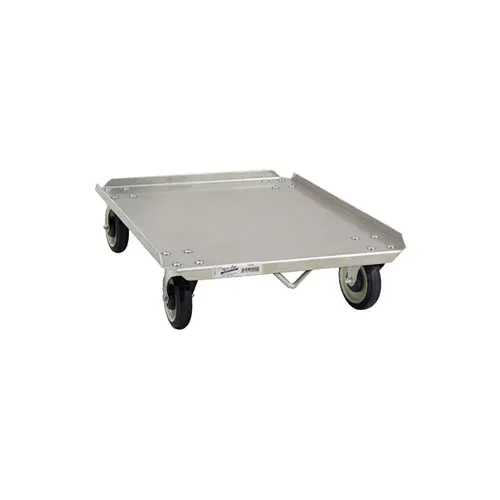 New Age 98040 Aluminum Pizza Dough Box Dolly, 20.5x27.25, 300 lb, Silver, Rectangular, NSF