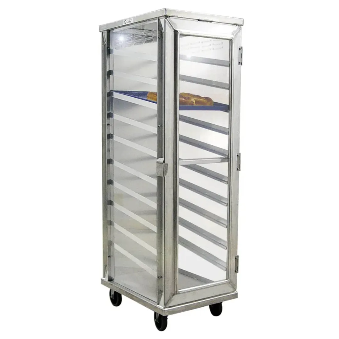New Age 98063 10 Pan Mobile Bun / Food Pan Enclosed Display Cabinet