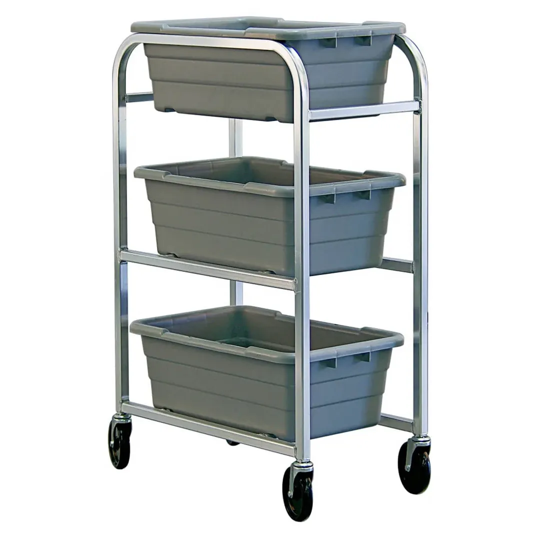 New Age 99304 Aluminum Lug Dolly / Bussing Cart with 3 Lug Capacity